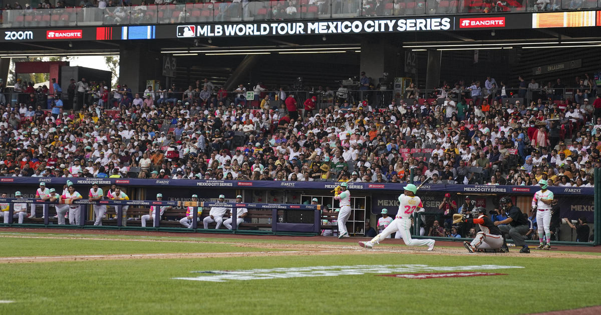 Giants, Padres to play 1st regular-season MLB games in Mexico City in 2023  - CBS San Francisco