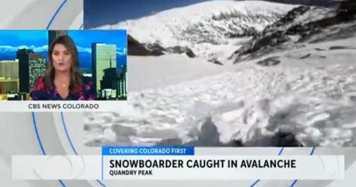 Backcountry Skier Fatally Buried In Avalanche Near Breckenridge Cbs Colorado 5196