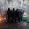 Clashes erupt in France as hundreds of thousands protest pension reforms