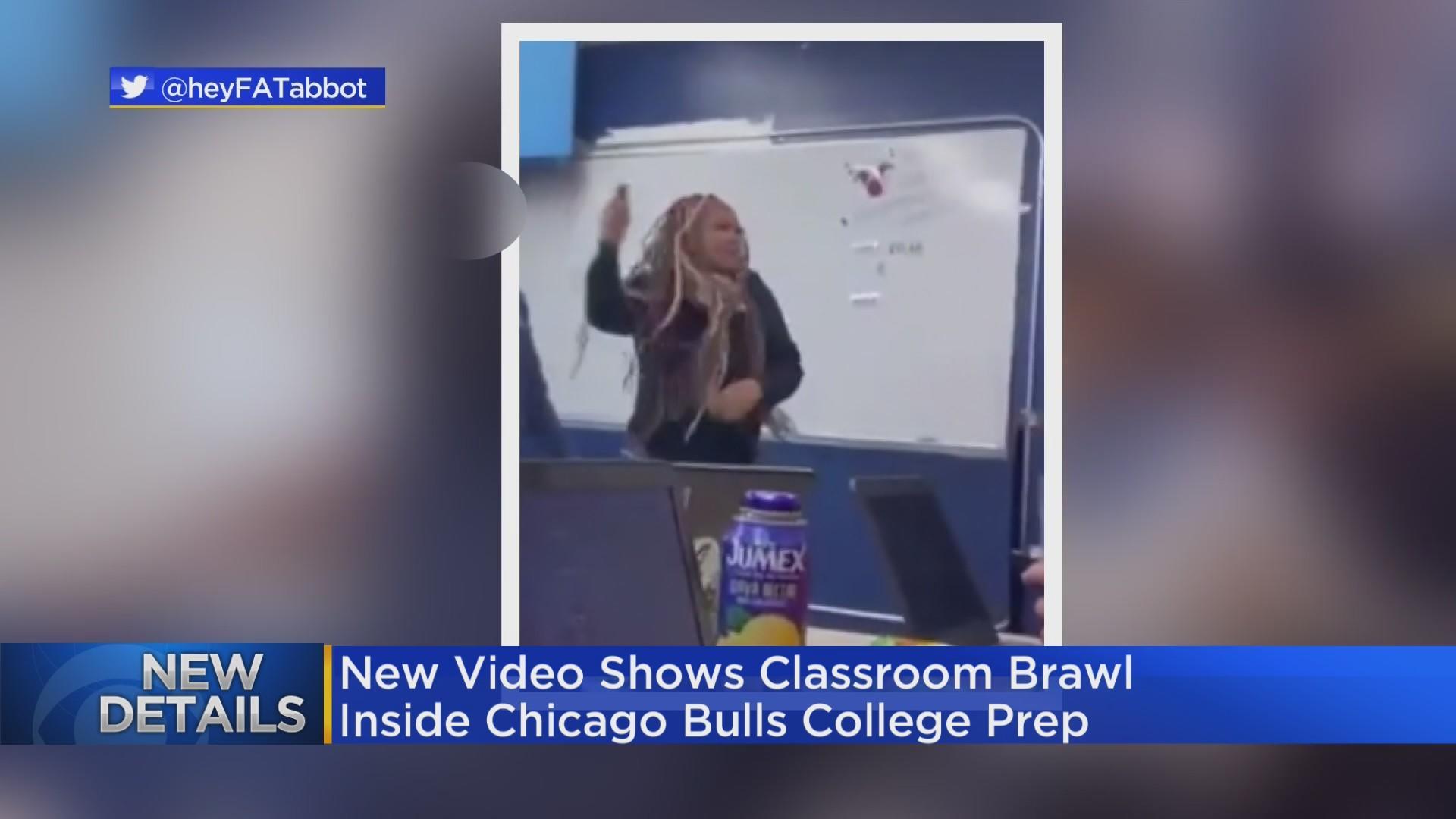 Video shows classroom brawl inside Chicago Bulls College Prep