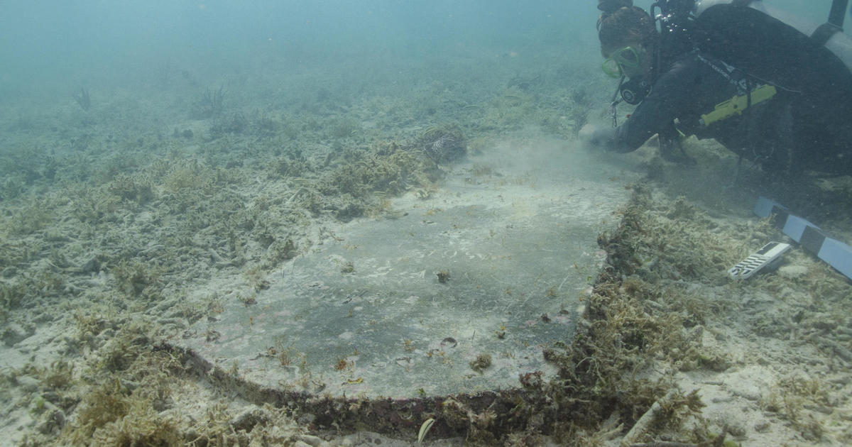 Underwater cemetery located off Dry Tortugas Countrywide Park