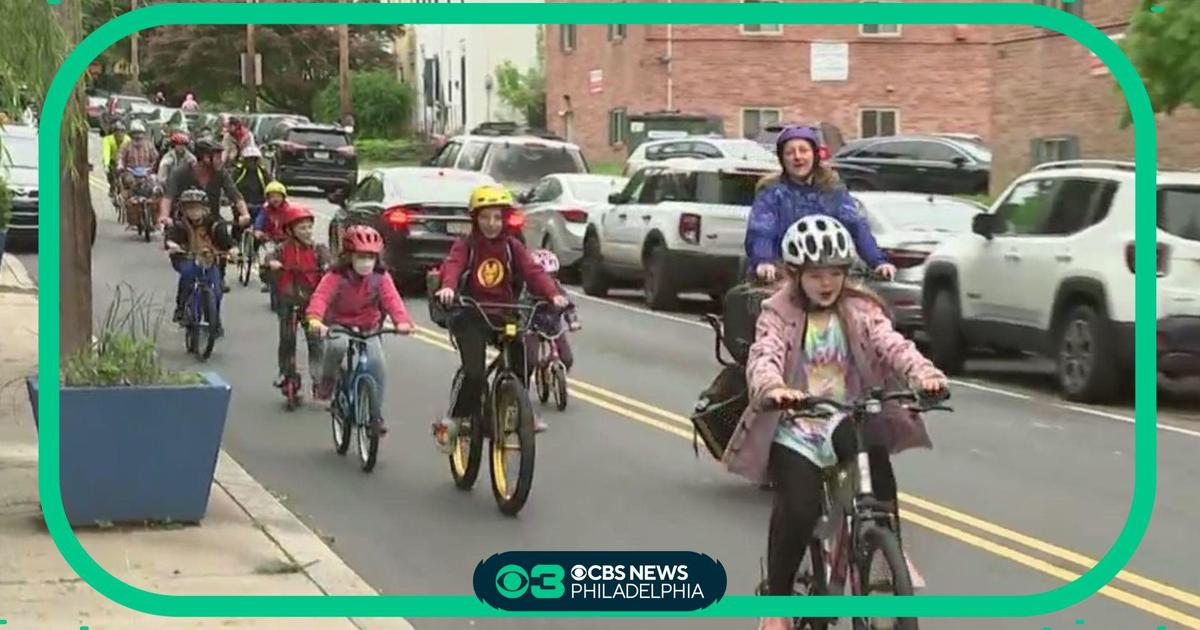 National Walk, Bike and Roll to School Day CBS Philadelphia