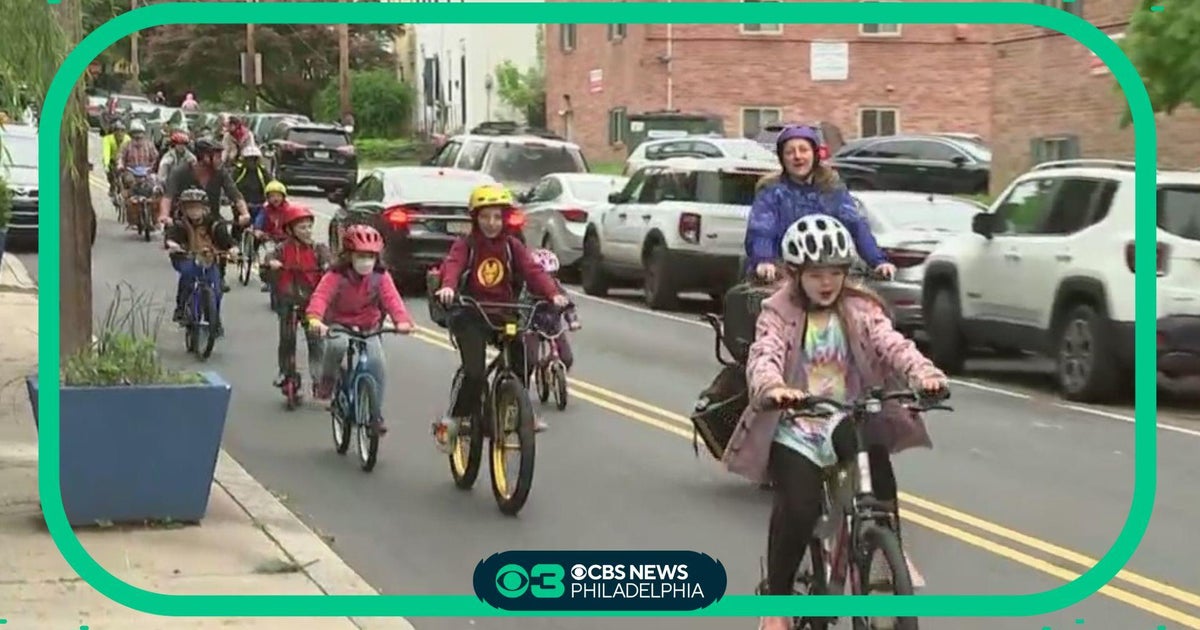 National Walk, Bike and Roll to School Day CBS Philadelphia