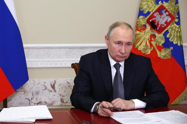 Russia claims Ukraine tried to attack Kremlin with drones in terrorist act targeting Vladimir Putin