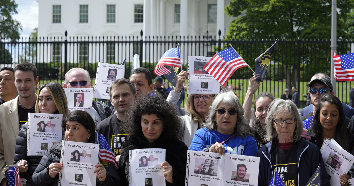 Families of detained Americans plead for meeting with Biden