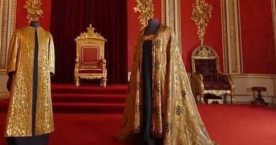 King Charles reuses grandfather’s coronation robes