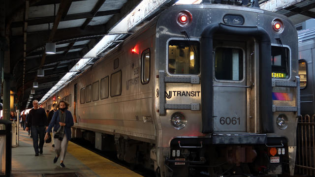 Transit Terminal in Hoboken, New Jersey 