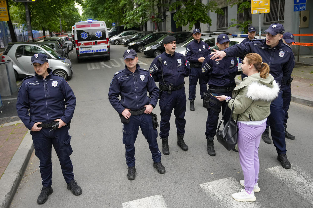 Serbia school shooting leaves 8 students and a guard dead as teen