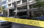 Police officers work the scene of a shooting at a Northside Hospital medical facility on May 3, 2023, in Atlanta, Georgia. 