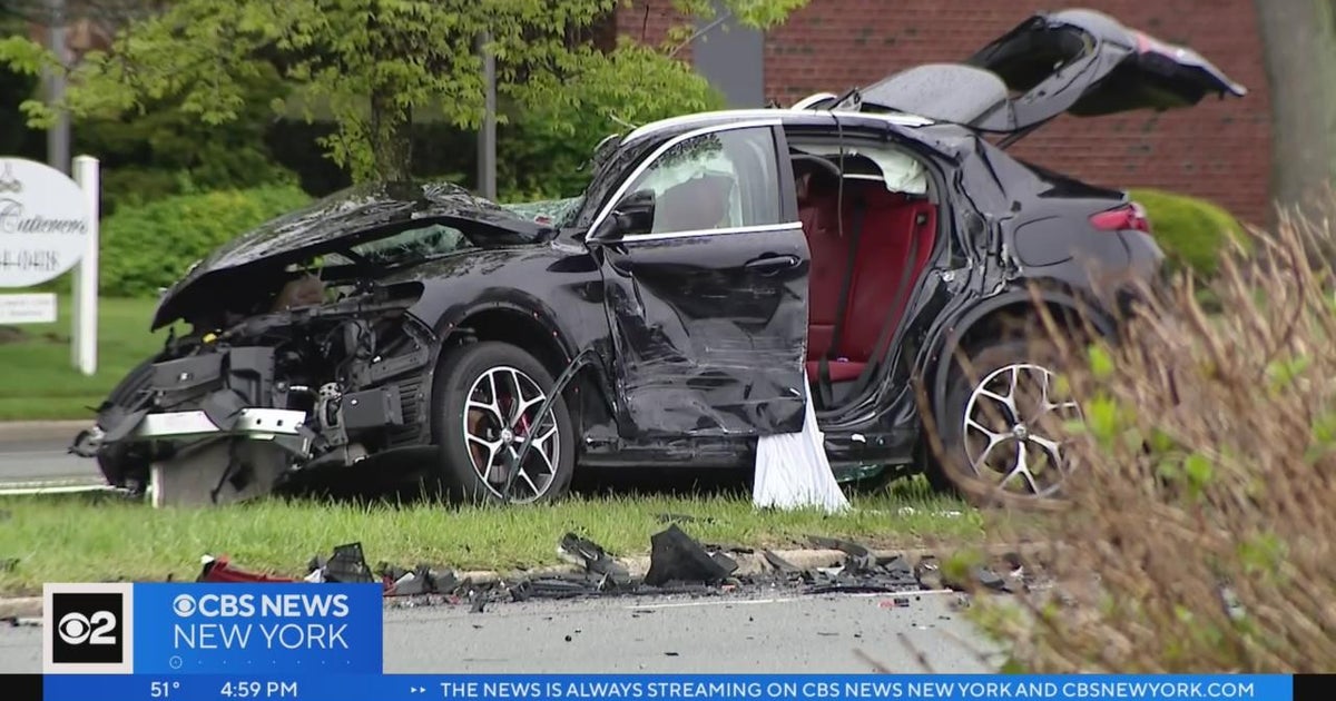 2 teens killed by wrong-way drunk driver on Long Island - CBS New York