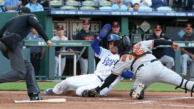 MLB: MAY 03 Orioles at Royals 