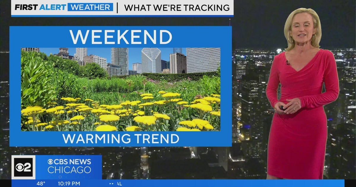 Chicago First Alert Weather: Weekend warming trend - CBS Chicago