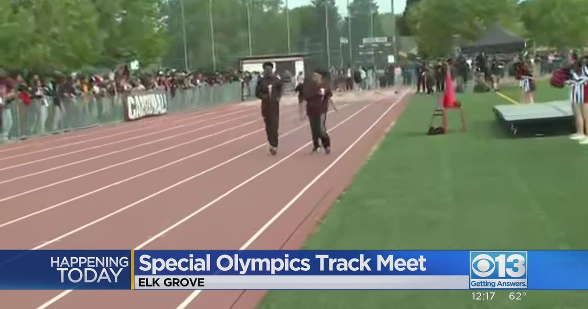 3rd annual Special Olympics Track Meet at Laguna Creek High CBS