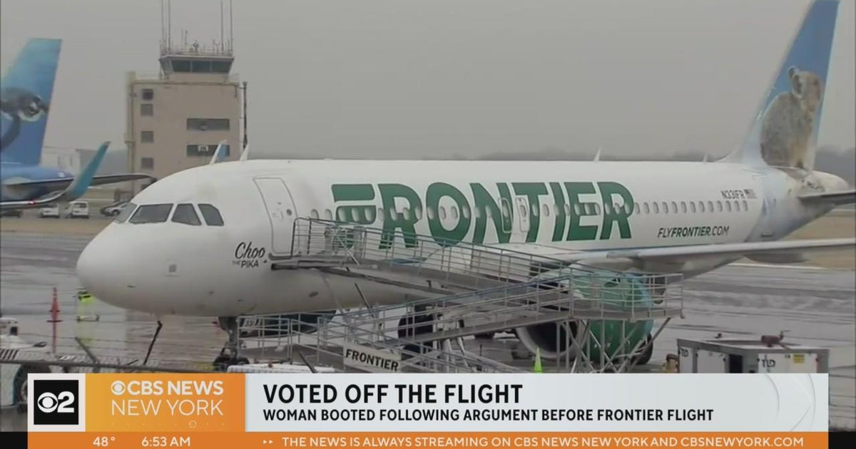 Passenger voted off N.J. flight CBS New York