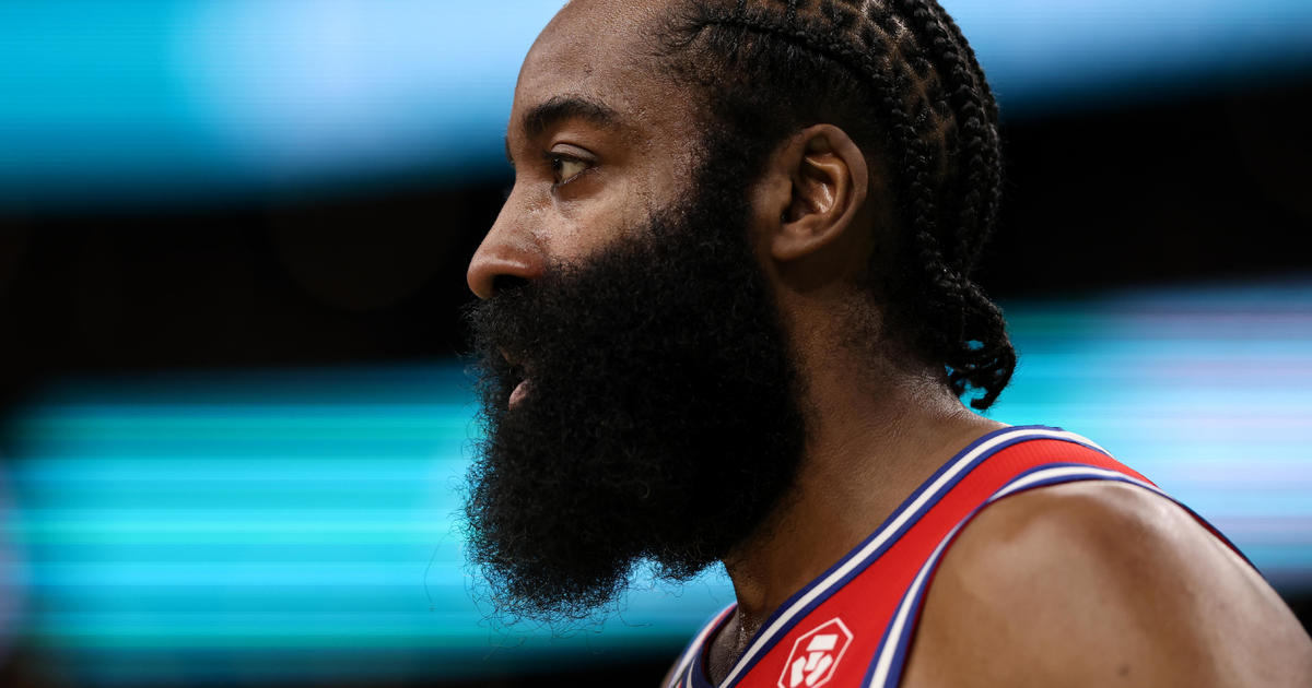In a 'really, really good place,' James Harden gives back to the middle  school he attended