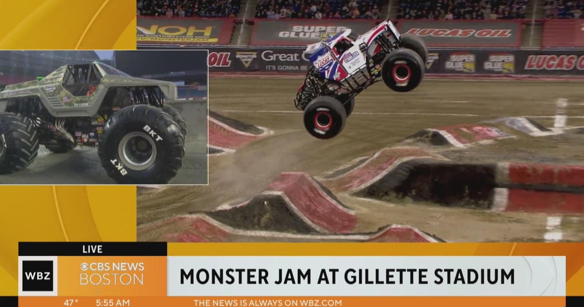 Monster Jam comes to Gillette Stadium CBS Boston