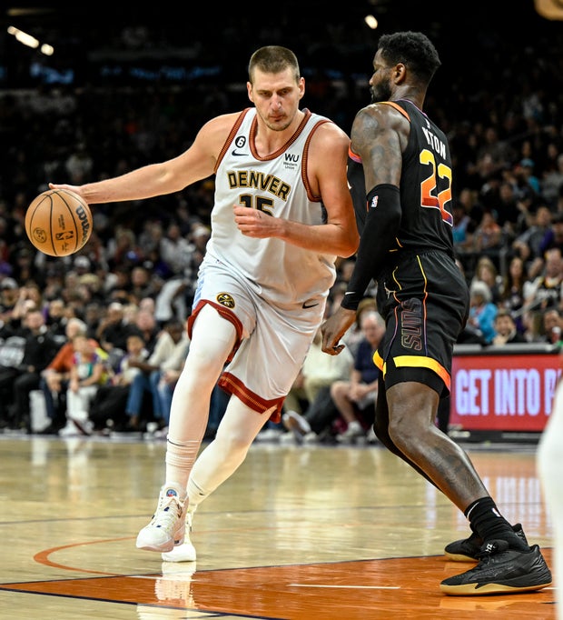 DENVER NUGGETS VS PHOENIX SUNS, NBA PLAYOFFS 