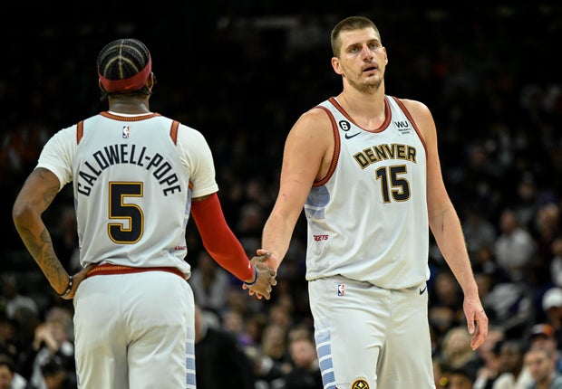 DENVER NUGGETS VS PHOENIX SUNS, NBA PLAYOFFS 