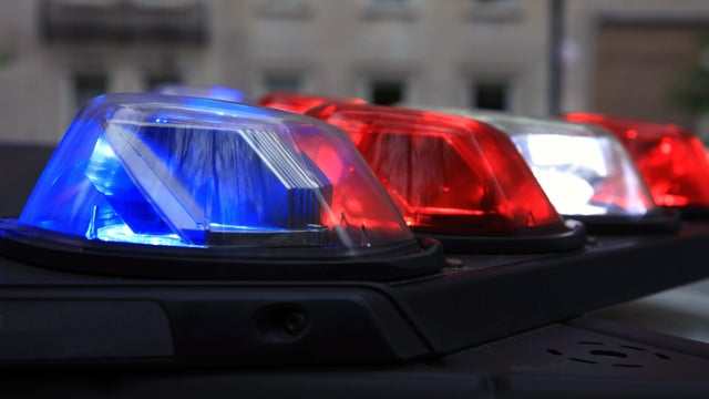 Police Car in Manhattan. New York City. USA 