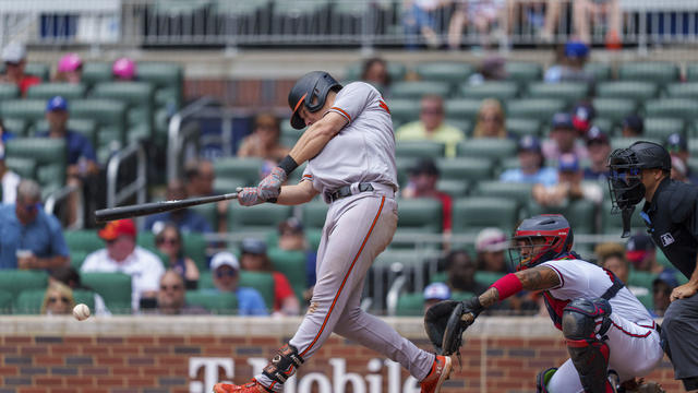 Orioles Braves Baseball 