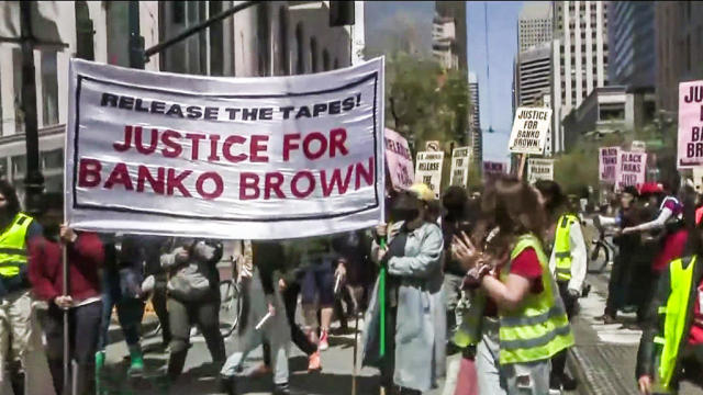 Banko Brown Protest in S.F. 