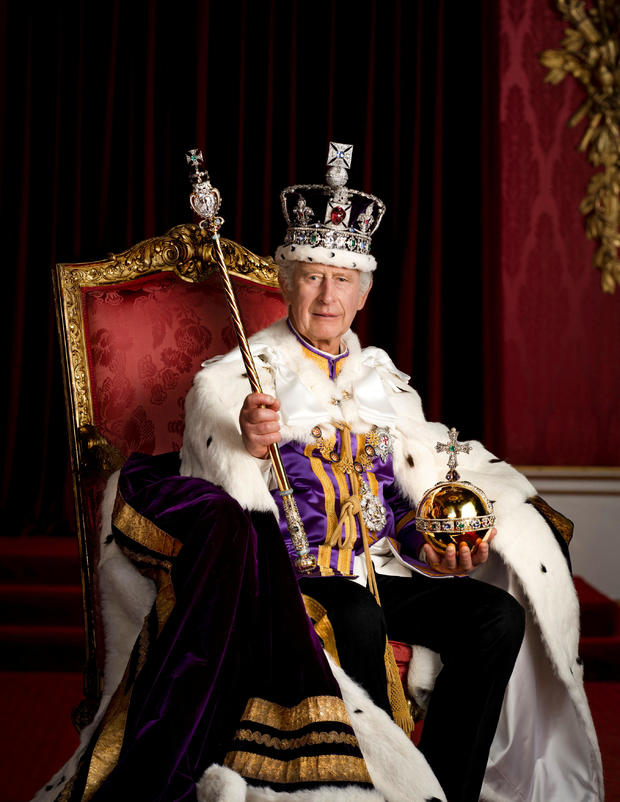 Britain's King Charles coronation - official photo 