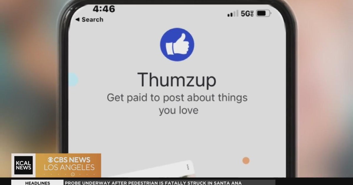 On Your Side Getting paid to post through local Westside app CBS Los