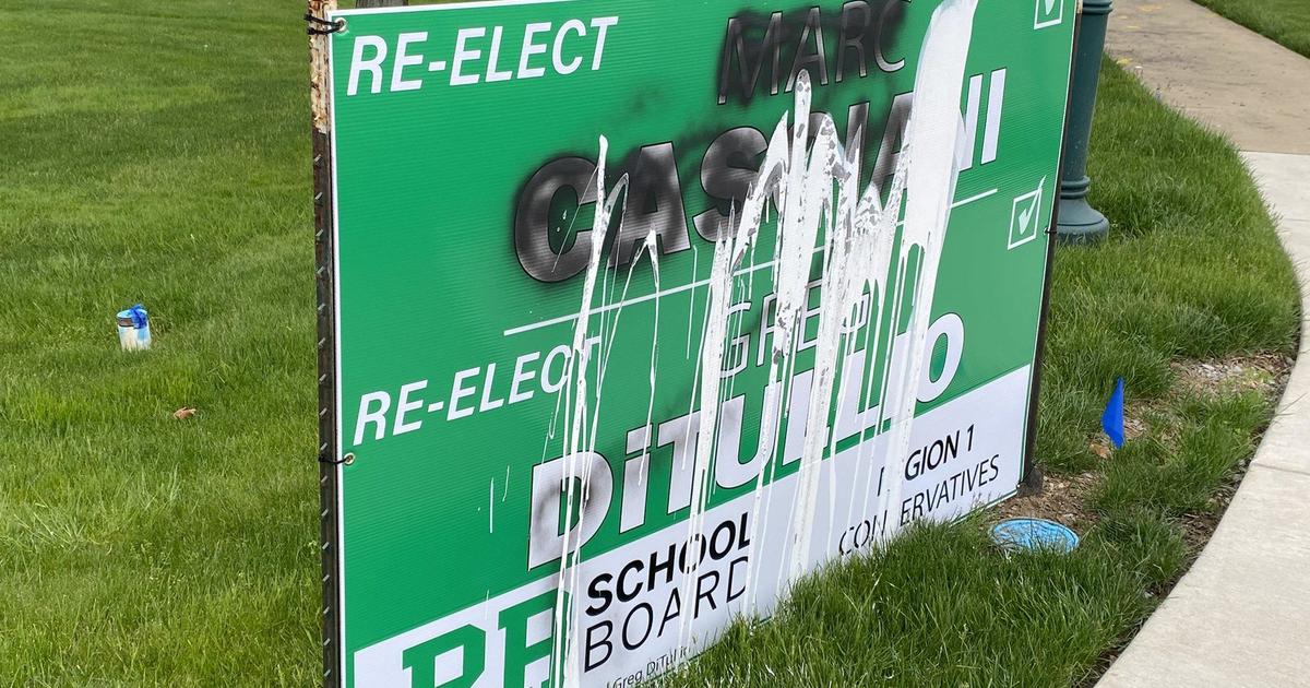 PineRichland school board candidate signs vandalized and stolen CBS