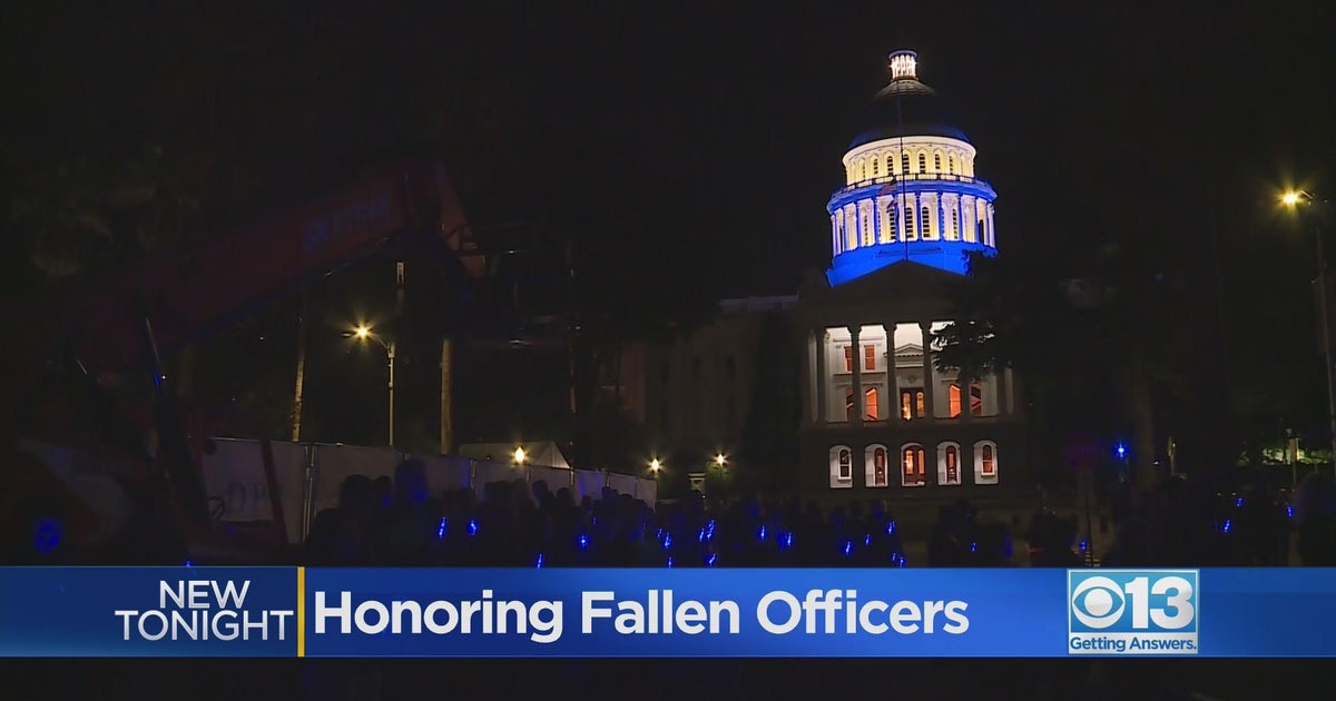 Fallen law enforcement officers honored at California State Capitol
