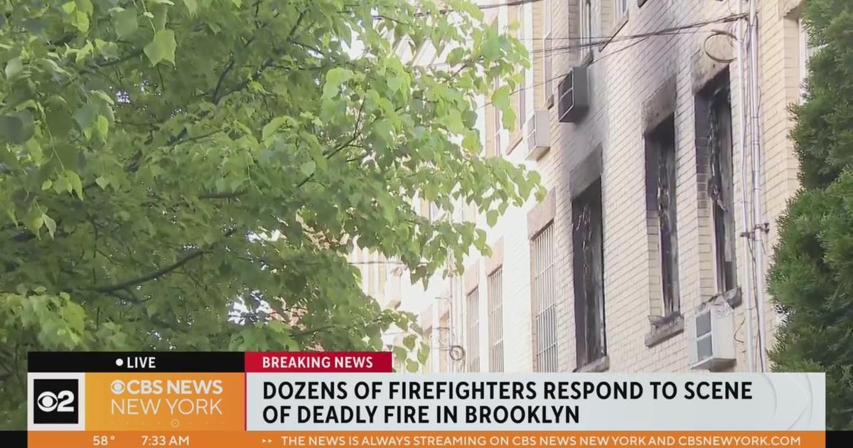 Police: Deadly Brooklyn fire deemed suspicious - CBS New York