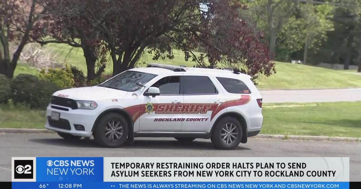 Orangeburg granted restraining order to stop asylum seekers CBS New York