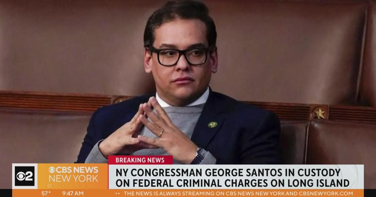 Congressman Santos charged with fraud, money laundering CBS