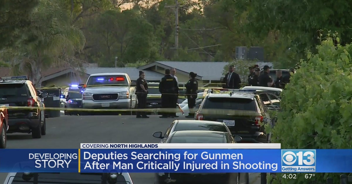 Deputies still searching for gunmen after man shot in North Highlands