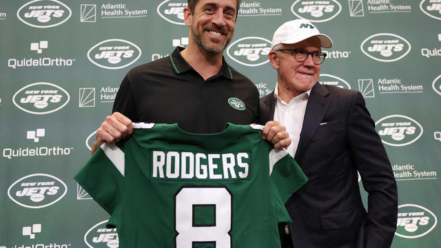 New York Jets Introduce Quarterback Aaron Rodgers 