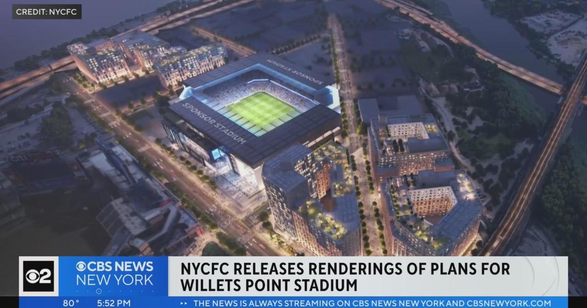 NYCFC releases renderings of plans for Willets Point stadium - CBS New York