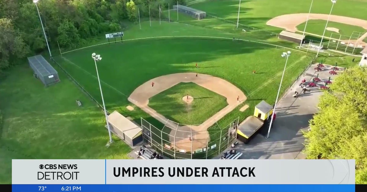 Umpires under attack at youth baseball games CBS Detroit