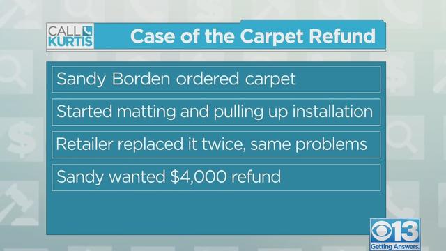 Call Kurtis: Viewer Asks For Refund After Carpet Fails, Twice. 