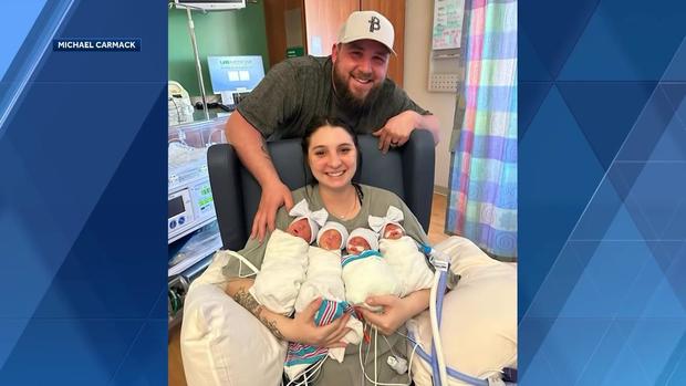 Quadruplets born to Alabama couple 