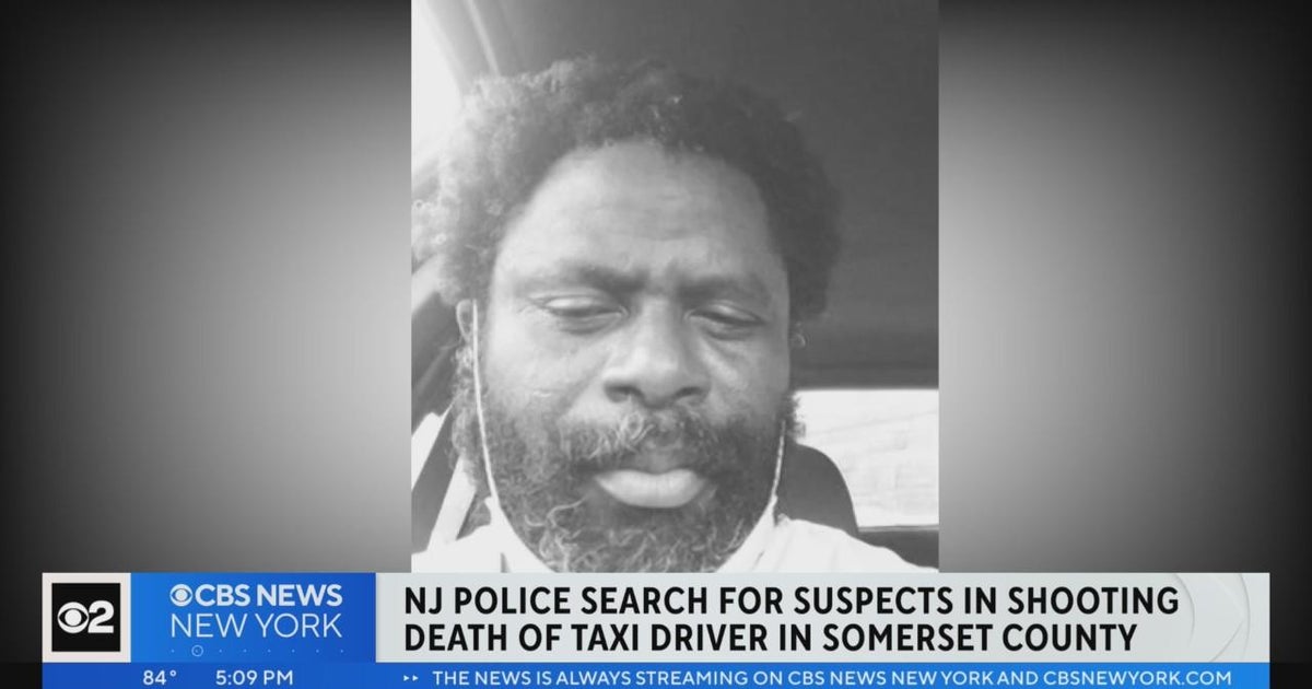 N.J. police search for suspects in shooting death of taxi driver - CBS ...