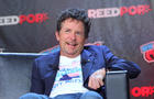 Michael J. Fox at Comic Con in 2022 