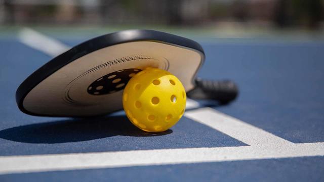 Pickleball Action - Mixed Doubles 1 