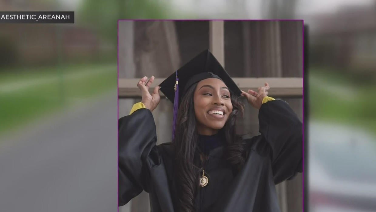 Areanah Preston honored during Loyola University commencement CBS Chicago