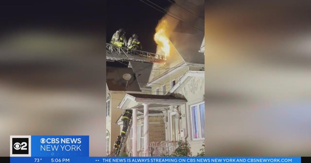 Queens family devastated after 1-year-old boy killed in fire - CBS New York