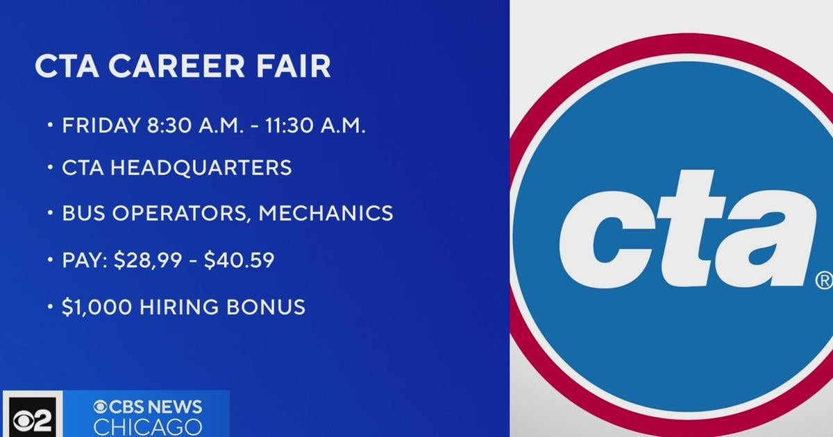 CTA hosts job fair for Friday CBS Chicago