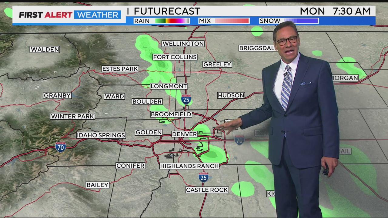 Denver Weather: Rain showers expected by the end of the Broncos game - CBS  Colorado