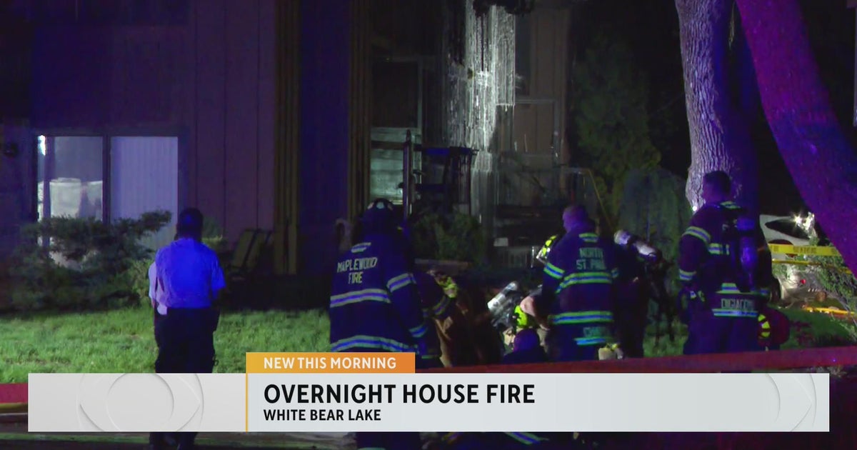 Police, fire respond to house ablaze in White Bear Lake CBS Minnesota