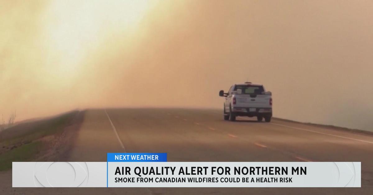 Northern Minnesota under air quality alert Tuesday due to Canadian wildfire smoke