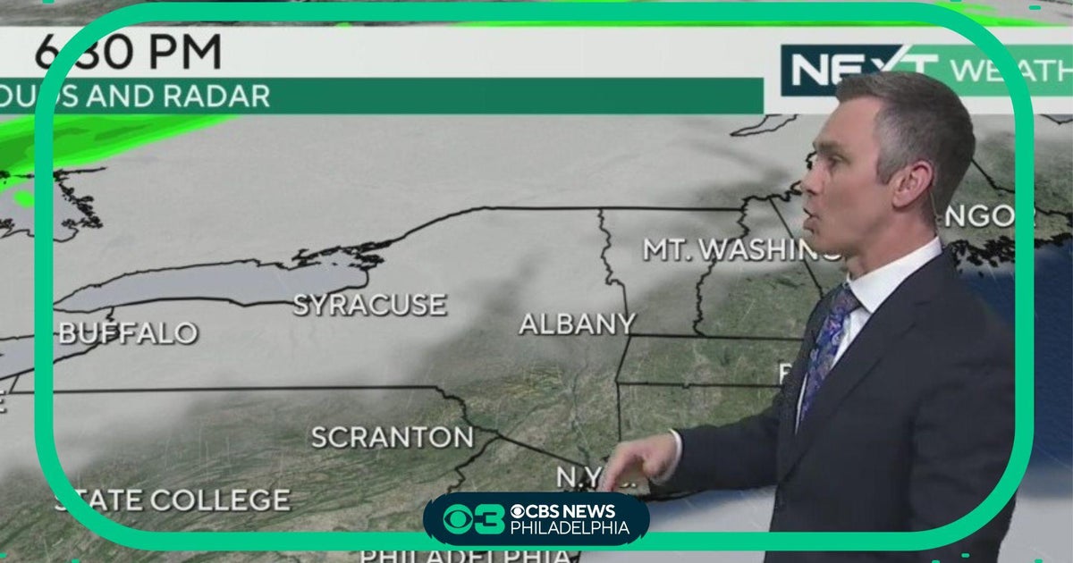 NEXT Weather: Next rain chance - CBS Philadelphia