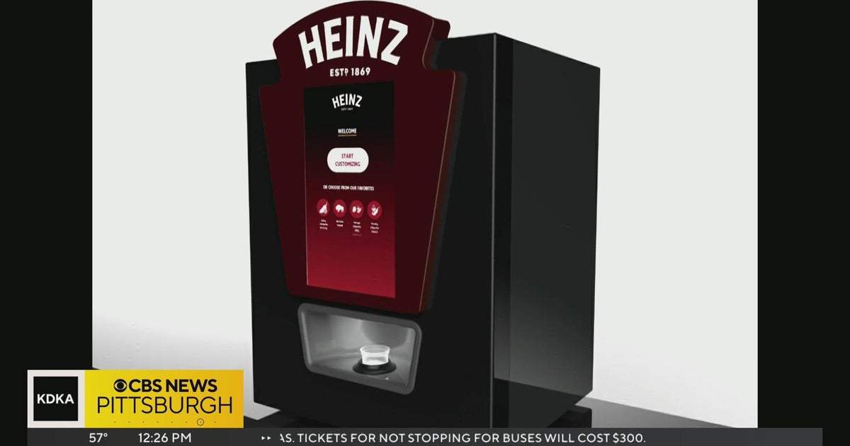 Kraft Heinz unveils customizable digital sauce dispenser CBS Pittsburgh
