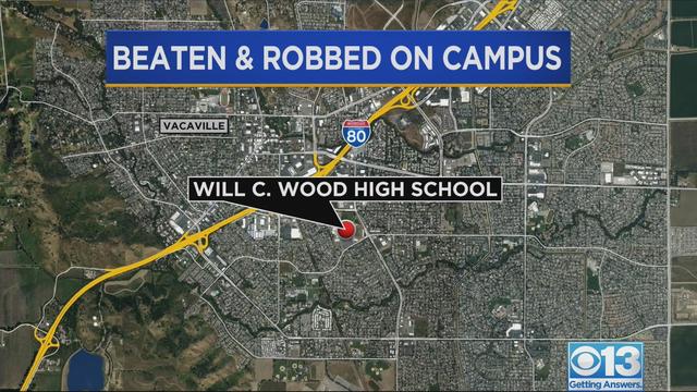 High school student in Vacaville is recovering after being attacked and robbed 